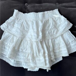 Ruffle Mini Heritage Skirt